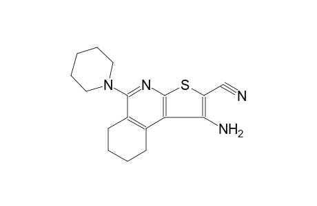 thieno[2,3-c]isoquinoline-2-carbonitrile, 1-amino-6,7,8,9-tetrahydro-5-(1-piperidinyl)-