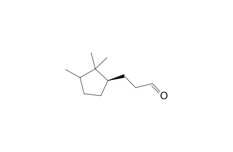 3-((1R)-2,2,3-trimethylcyclopentyl)propanal