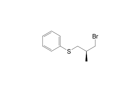 Benzene, [(3-bromo-2-methylpropyl)thio]-, (S)-