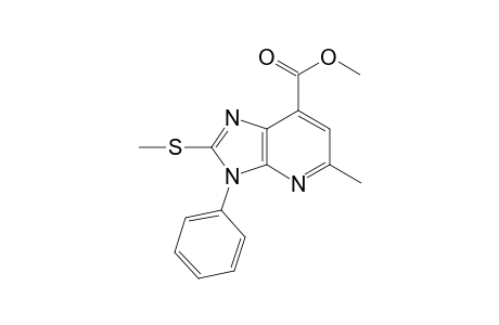2-(methylthio)-1-phenyl-4-(methoxycarbonyl)-6-methylimidazolo[2,3-b]pyridine