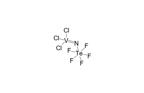 Vanadium, [aminopentafluorotellurato(2-)-N]trichloro-