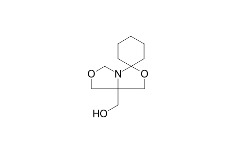 spiro[5,7-dihydro-1H-[1,3]oxazolo[3,4-c][1,3]oxazole-3,1'-cyclohexane]-7a-ylmethanol spiro[5,7-dihydro-1H-oxazolo[3,4-c]oxazole-3,1'-cyclohexane]-7a-ylmethanol 7a-spiro[5,7-dihydro-1H-oxazolo[3,4-c]oxazole-3,1'-cyclohexane]ylmethanol