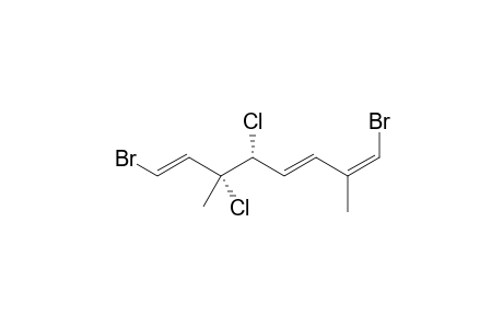1,8(R)-DIBROMO-3,4-DICHLORO-3,7-DIMETHYL-1,5,7-OCTATRIENE
