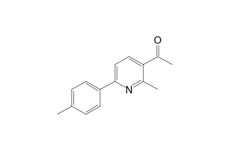 3-Acetyl-2-methyl-6-(p-methylphenyl)pyridine
