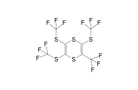 2-(trifluoromethyl)-3,5,6-tris(trifluoromethylthio)-1,4-dithine