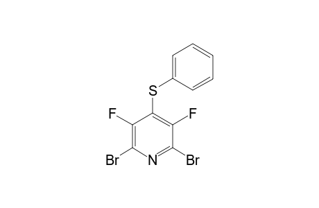 2,6-DIBROMO-3,5-DIFLUORO-4-PHENYLTHIOPYRIDINE