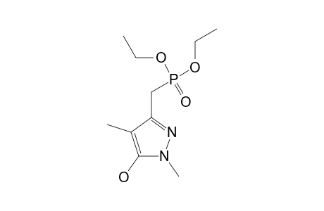 DIETHYL-(1,4-DIMETHYL-5-HYDROXYPYRAZOL-3-YL)-METHYLPHOSPHONATE