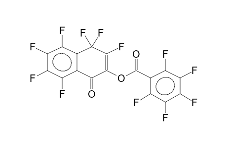 PERFLUORO-2-BENZOYLOXY-1,4-DIHYDRONAPHTHALEN-1-ONE