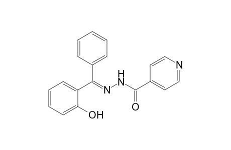 4-Pyridinecarboxylic acid, [(2-hydroxyphenyl)phenylmethylene]hydrazi de