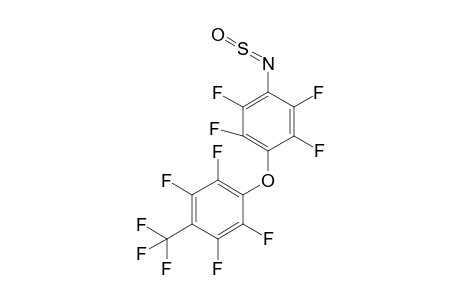 1,2,4,5-tetrafluoro-3-(sulfinylamino)-6-[2,3,5,6-tetrafluoro-4-(trifluoromethyl)phenoxy]benzene