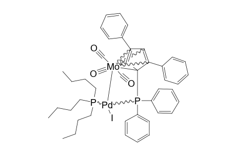 [5-ETA-(1-PH2P-2,4-PH2)-C5H2]-(CO)3-MO-PD-(PBU3)I