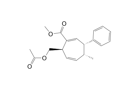 Methyl 7.beta.-(Acetoxymethyl)-4.alpha.-methyl-3.alpha.-phenylcyclohepta-2,5-diene-1-carboxylate