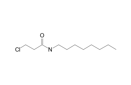 Propionamide, 3-chloro-N-octyl-