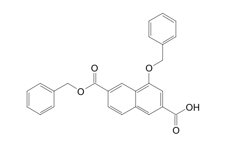 1-(Benzyloxy)-7-[(benzyloxy)carbonyl]naphthalene-3-carboxylic Acid