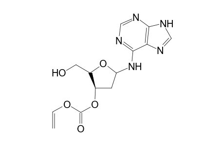 3-O-(Vinyloxycarbonyloxy)-1-.beta.,D-ribofuranosyladenine