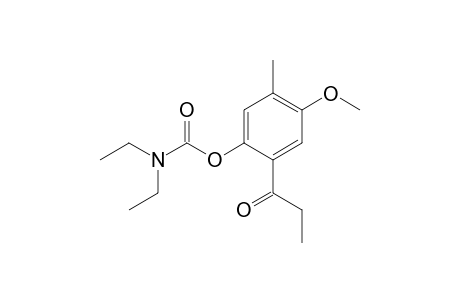 4-Methoxy-5-methyl-2-ethylcarbonylphenyl Diethylcarbamate