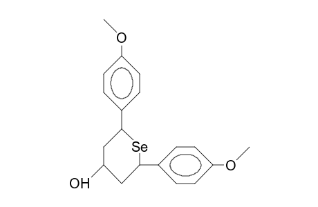 cis-2,cis-6-Di-para-anisylselenan-R-4-ol