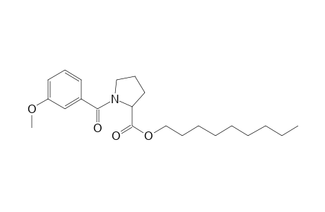 L-Proline, N-(3-methoxybenzoyl)-, nonyl ester