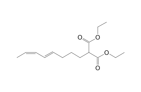 Diethyl 2-(6Z,4E)-2-(octa-4,6-dien-1-yl)malonate
