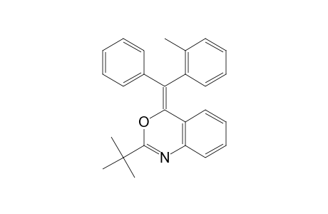(E,Z)-2-tert-Butyl-4-[(2-methylphenyl)(phenyl)methylene]-4H-3,1-benzoxazine