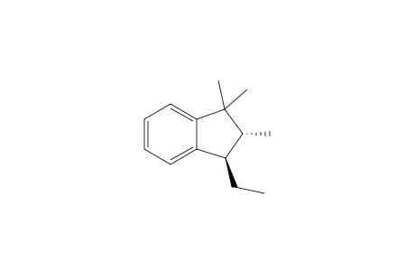 trans-3-ethyl-1,1,2-trimethyl-2,3-dihydro-1H-indene