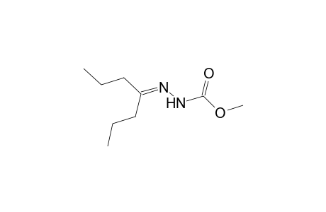 Carbazic acid, 3-(1-propylbutylidene)-, methyl ester