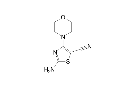 5-Thiazolecarbonitrile, 2-amino-4-(4-morpholinyl)-