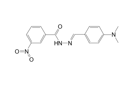 N'-((E)-[4-(Dimethylamino)phenyl]methylidene)-3-nitrobenzohydrazide