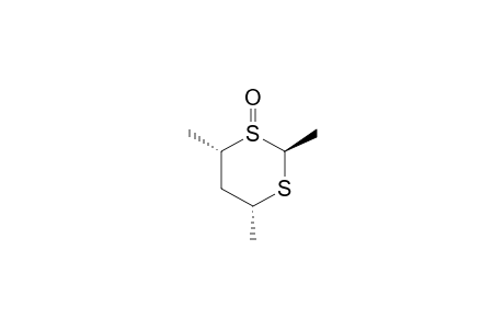 2-BETA,4,6-TRIMETHYL-1,3-DITHIANE-1-OXIDE