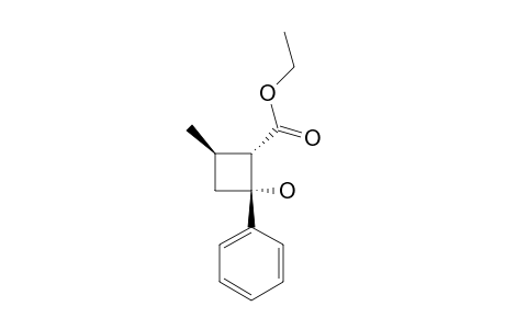 ETHYL-2-HYDROXY-4-METHYL-2-PHENYL-CYCLOBUTANOATE