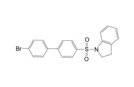 1H-Indole, 1-[(4'-bromo[1,1'-biphenyl]-4-yl)sulfonyl]-2,3-dihydro-