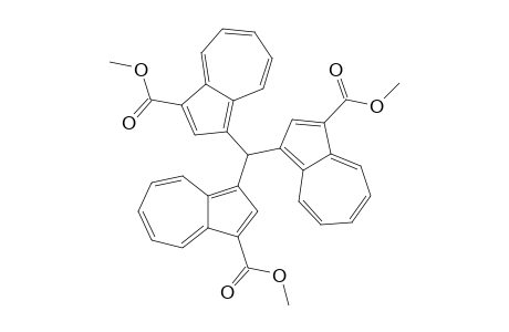 3-[bis(3-carbomethoxyazulen-1-yl)methyl]azulene-1-carboxylic acid methyl ester