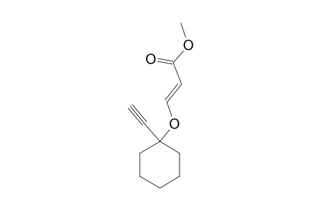 Methyl (E)-3-(1-Ethynylcyclohexyloxy)acrylate