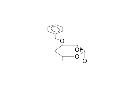 1,6-ANHYDRO-4-DEOXY-3-O-BENZYL-BETA-D-ARABINO-HEXOPYRANOSE