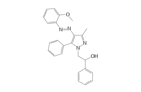 alpha,5-DIPHENYL-4-[(o-METHOXYPHENYL)AZO]-3-METHYLPYRAZOLE-1-ETHANOL