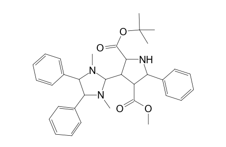 (4RS,5RS,2'RS,3'RS,4'RS,5'SR)-2-[2'-(tert-Butoxycarbonyl)-4'-(methoxycarbonyl)-5'-phenyl-3'-pyrrolidinyl]-1,3-dimethyl-4,5-diphenylimidazoline