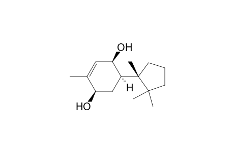 4-(1,2,2-Trimethylcyclopentyl)-1-methylcyclohexen-3,6-diol