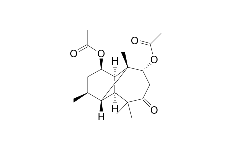 (1R,3S,4S,5S,9R,10R,11R)-1,9-Diacetyloxy-7-oxolongipinane