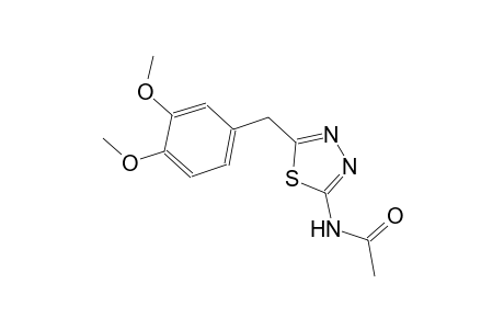 N-[5-(3,4-dimethoxybenzyl)-1,3,4-thiadiazol-2-yl]acetamide