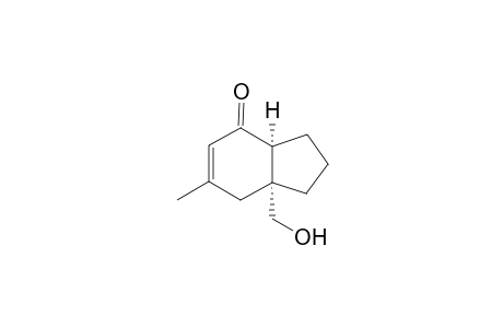 (+)-4-Methyl-6-(hydroxymethyl)bicyclo[4.3.0]non-3-en-2-one