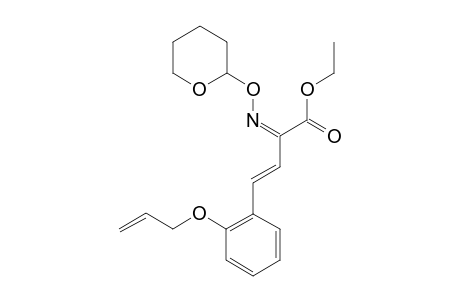 ETHYL-(E)-4-[2-(2'-PROPENYLOXY)-PHENYL]-2-[(TETRAHYDROPYRANYLOXY)-IMINO]-3-BUTENOATE
