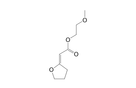 2-(E)-[(2-METHOXYETHOXYCARBONYL)-METHYLIDENE]-TETRAHYDROFURAN