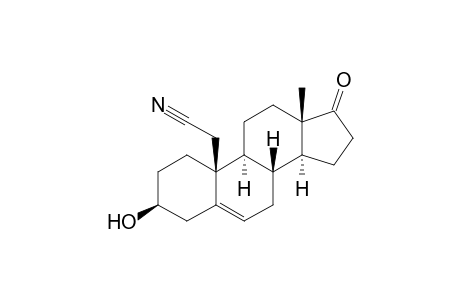 Androst-5-ene-19-carbonitrile, 3-hydroxy-17-oxo-, (3.beta.)-