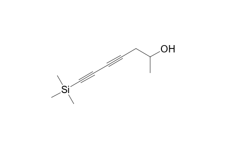 1,3-Heptadiyn-6-ol, 1-trimethylsilyl-