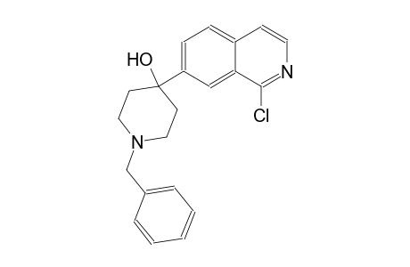 4-piperidinol, 4-(1-chloro-7-isoquinolinyl)-1-(phenylmethyl)-