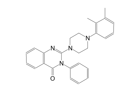 2-[4-(2,3-dimethylphenyl)-1-piperazinyl]-3-phenyl-4(3H)-quinazolinone