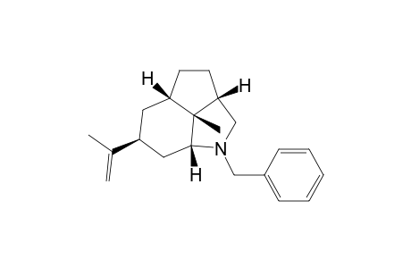 (1S,4R,6S,8S,11R)-3-Benzyl-6-isipropenyl-11-methyl-3-azatricyclo[6.2.1.0(4,11)]undecane