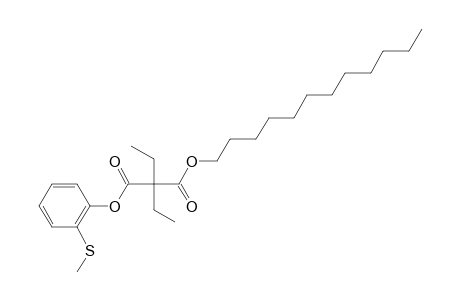 Diethylmalonic acid, dodecyl 2-methylthiophenyl ester