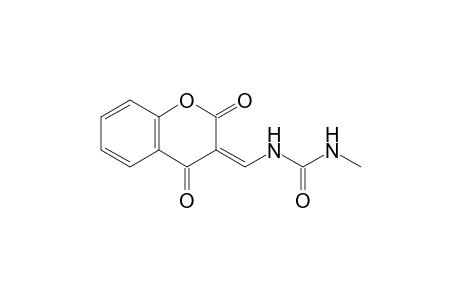 3-[(Methylureido)methylene]-4-oxocoumarin