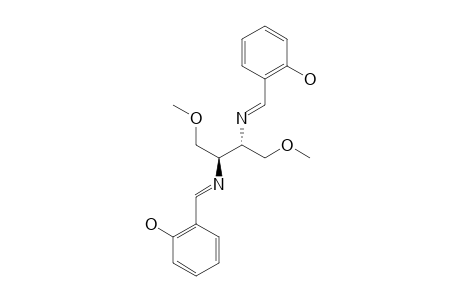 (2S,3S)-1,4-DIMETHOXY-2,3-BIS-[(SALICYLIDENE)-AMINO]-BUTANE